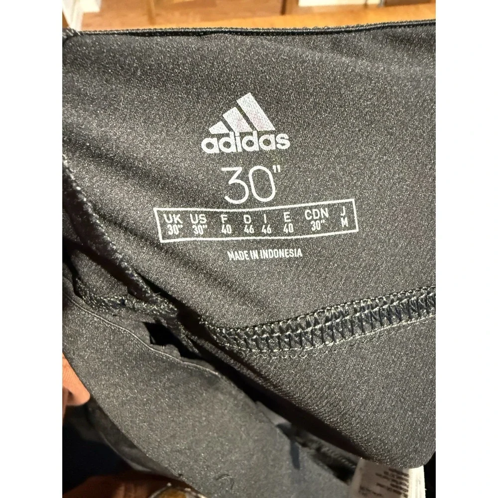Adidas Terrex Pants Mens M (30x31) Black Hiking Trail Stretch Zip Pocket Outdoor